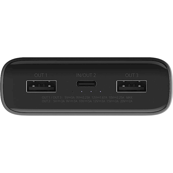 პორტატული დამტენი Xiaomi BHR5121GL, 20000Mah, USB, USBC, Power Bank